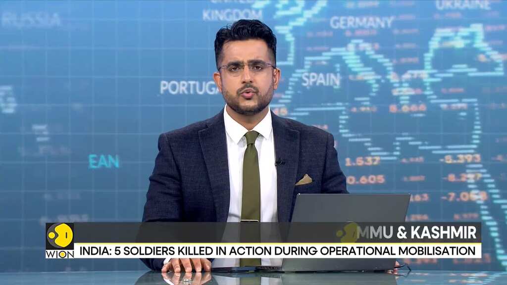 India: Army vehicle ambushed in Jammu and Kashmir | 5 army personnel killed in action