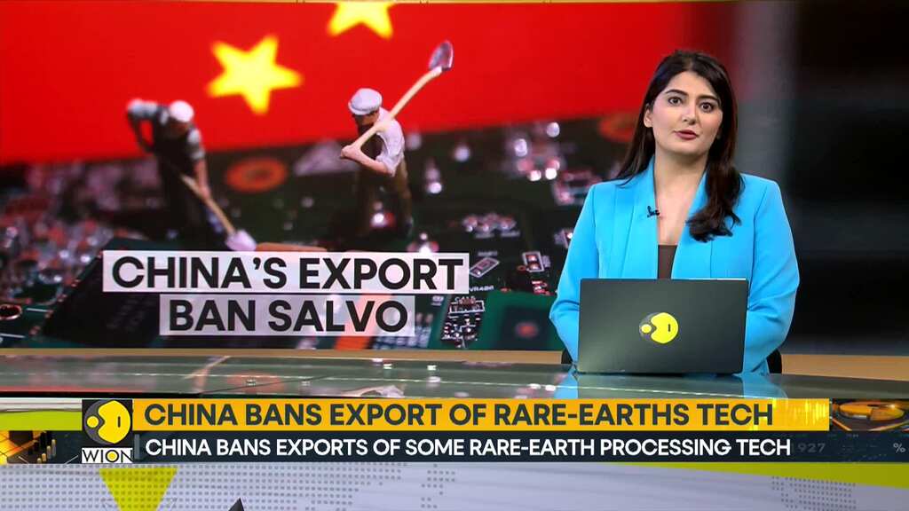 China bans exports of some rare-earth processing tech