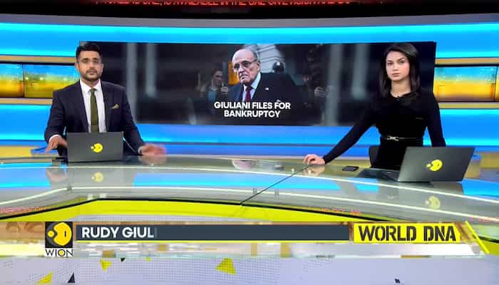 Former New York City Mayor Rudy Giuliani files for bankruptcy
