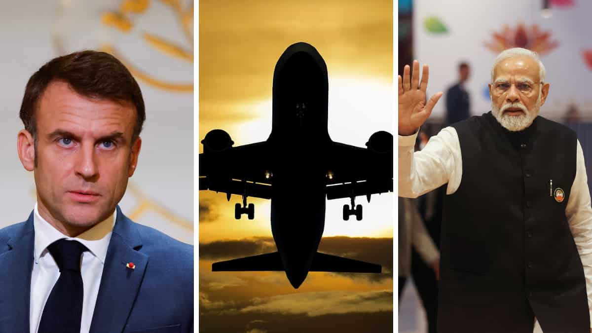 France grounds plane, filled with 303 Indians, over suspected 'human trafficking' France grounds plane, filled with 303 Indians, over suspected 'human trafficking'