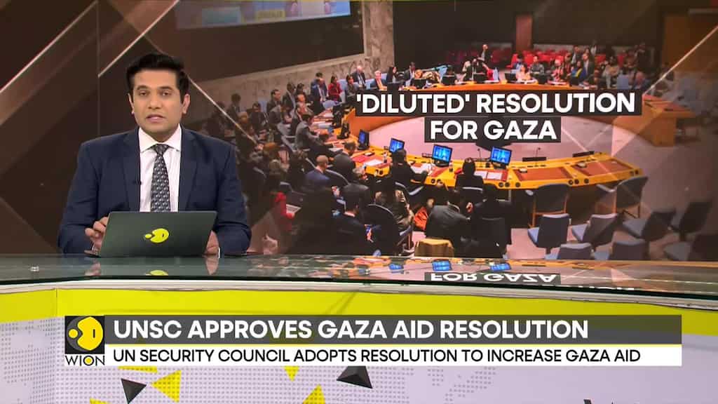 UNSC Gaza Aid Resolution: US abstains after days of negotiations