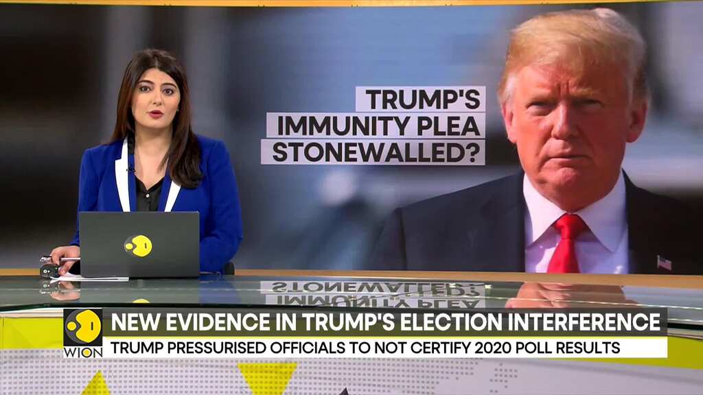US top court declines to expedite Trump's immunity ruling