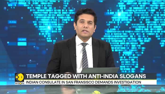US: Hindu temple defaced, Indian consulate in San Francisco demands investigation