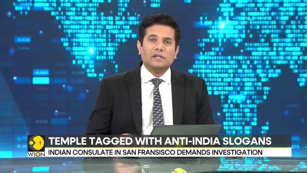 US: Hindu temple defaced, Indian consulate in San Francisco demands investigation