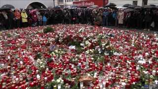 Czech president attends mass for Prague shooting victims as country holds national mourning