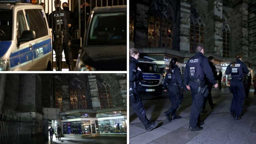 German police increase security at Cologne Cathedral for Christmas celebrations amid attack threat