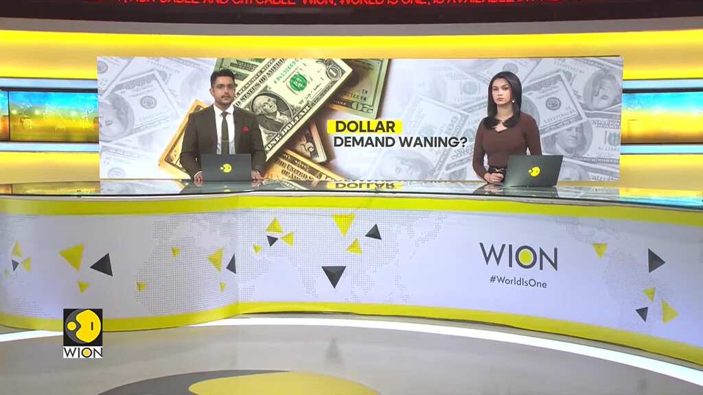 Dollar reserves fall to lowest in a year