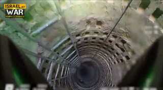 Israeli military releases video of huge Hamas tunnel where five hostages were found dead