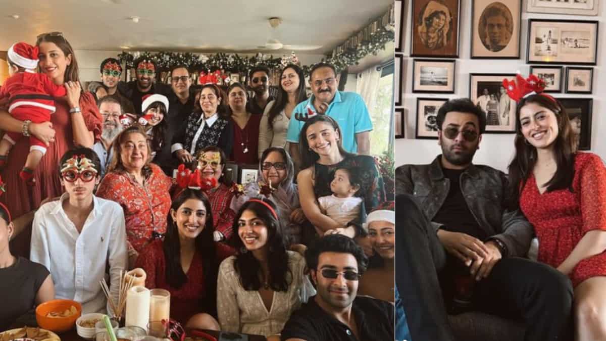 Inside Kapoor family Christmas lunch: Alia adorably holds daughter Raha in the group photo
