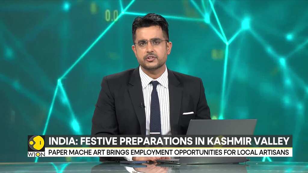 Kashmir's 'Paper Mache' decorations gain global popularity