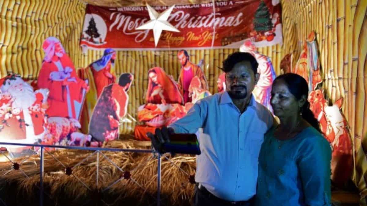 India Christmas celebration
