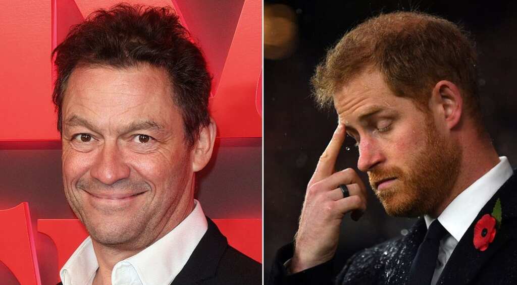 The Crown actor Dominic West reveals why he had a fallout with Prince Harry