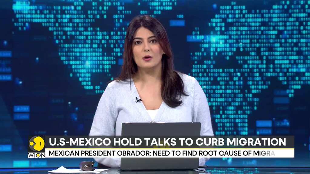 US-Mexico agree on slowing down migration; Mexican President Obrador says, 'need to find root cause'
