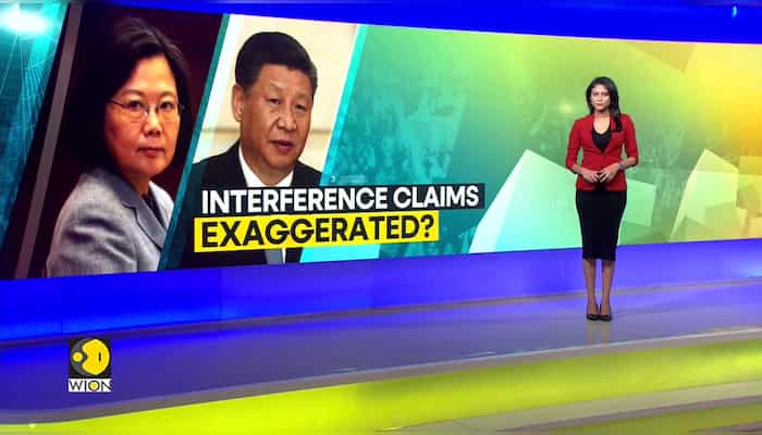 China says Taiwan election interference claims are exaggerated