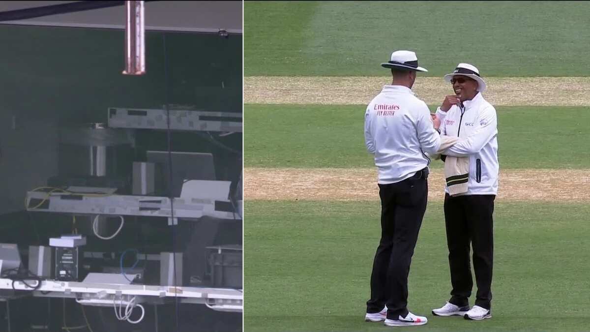 AUS v PAK: Play delayed after third umpire gets stuck in lift at MCG during Boxing Day Test