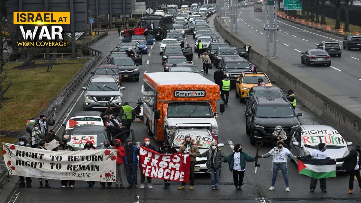 Pro-Palestine rallies in US block JFK and LAX airports, dozens arrested as protesters turn unruly Pro-Palestine rallies in US block JFK and LAX airports, dozens arrested as protesters turn unruly