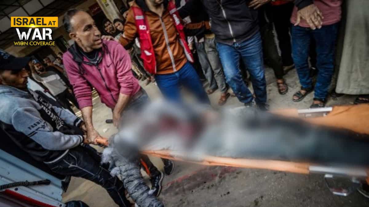 Israel-Hamas war: Several killed in strike near south Gaza hospital; UN asks Israel to ‘end unlawful killings’