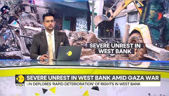 Severe unrest in West bank amid Gaza war, Israeli raids in West Bank target Hamas funding | WION
