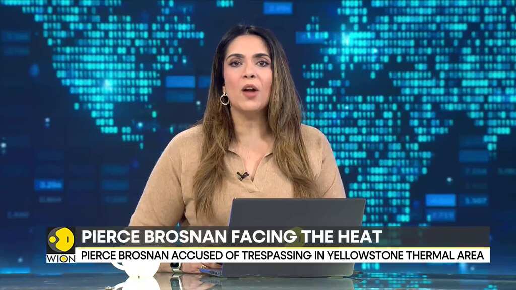 U.S: Pierce Brosnan accused of trespassing in Yellowstone Thermal Area