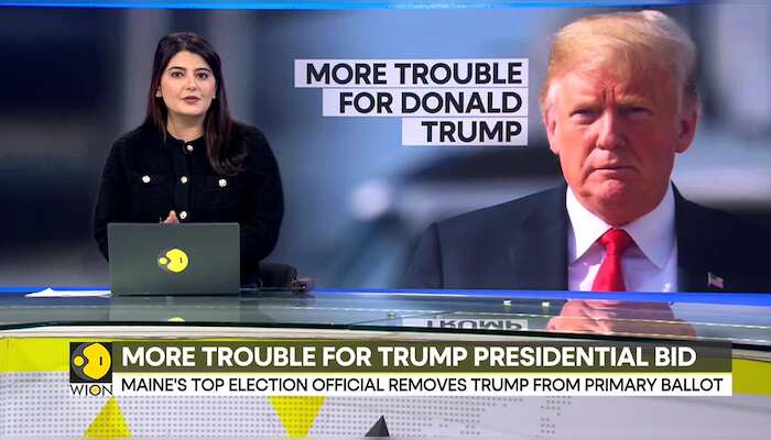 US: Maine's top election official removes Trump from Primary Ballot