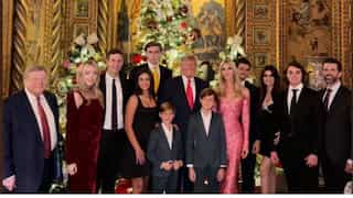 Melania Trump missing from Donald Trump's Christmas family photo. Know why