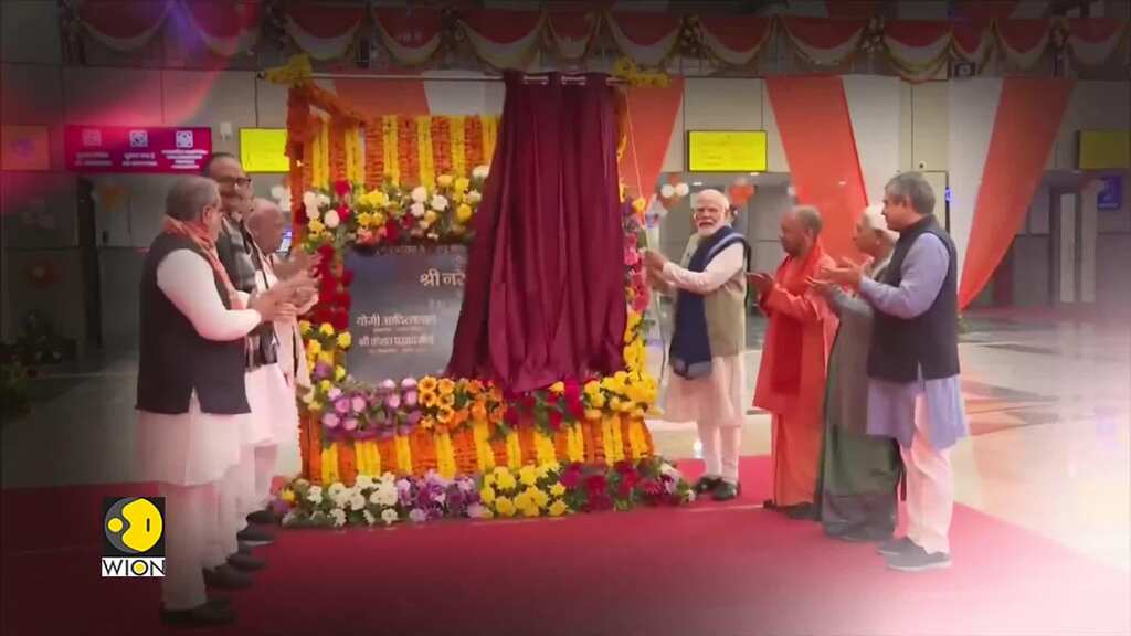 PM Modi in Ayodhya: PM inaugurates Maharishi Valmiki International Airport in Ayodhya