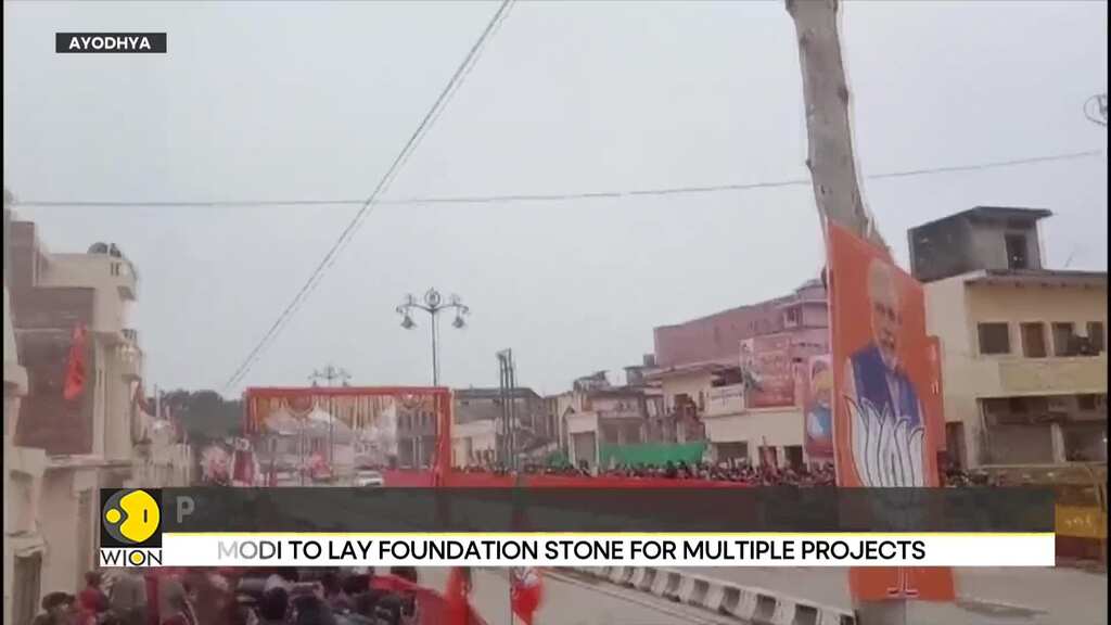 PM Modi in Ayodhya: Ayodhya gears up for Ram Mandir consecration