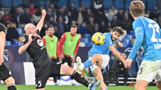Football: Champions Napoli held to goalless draw by Monza in Serie A