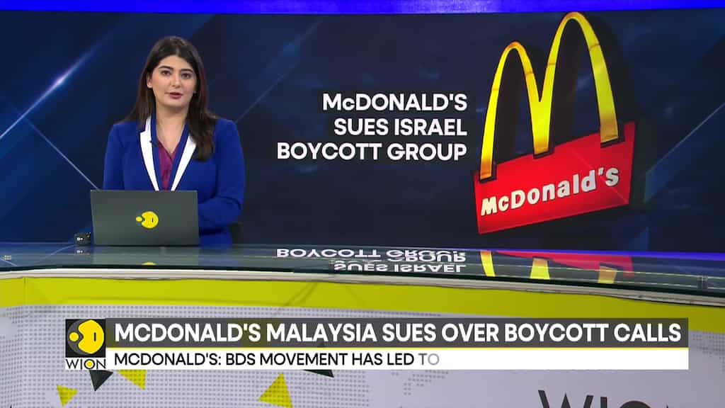 Malaysia: McDonald's sues Israel boycott movement for $1 million in damages