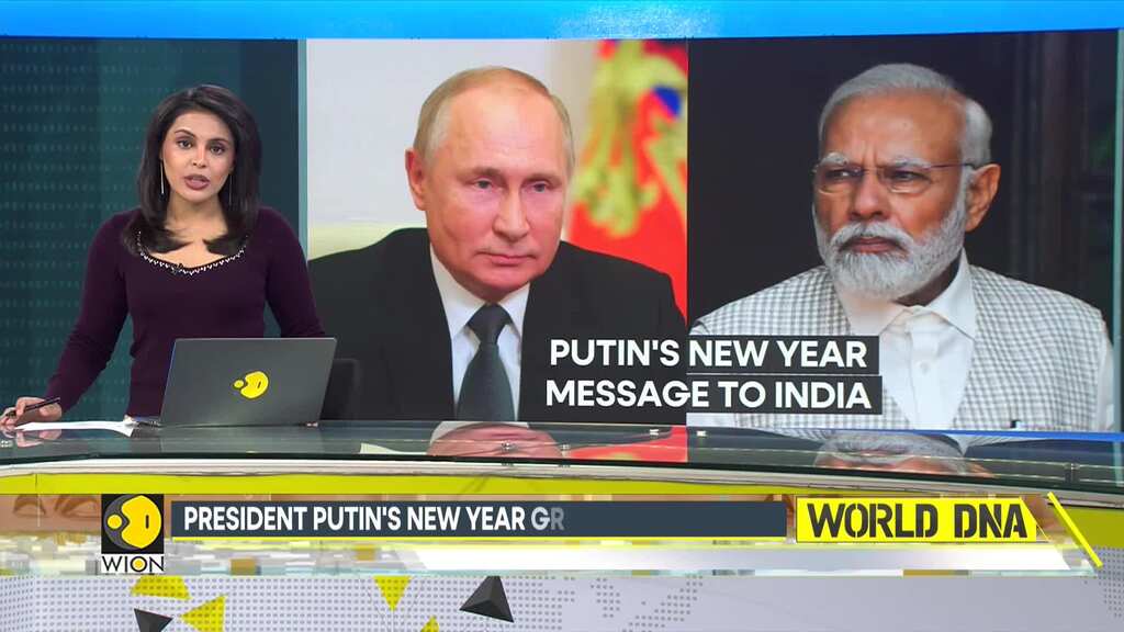 Russian President Putin's New Year greetings to India