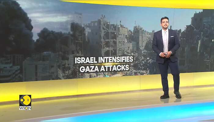 Israel-Hamas war: 48 Palestinians killed in overnight bombing in Gaza city