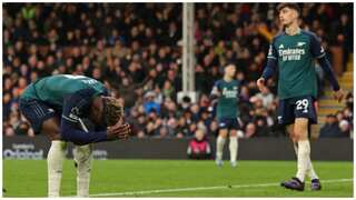 Premier League: Arsenal falter once more at Fulham, Spurs close on top four