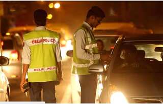 Delhi traffic police issued 4,200 tickets on New Year’s Eve, booked 500 for drunk driving