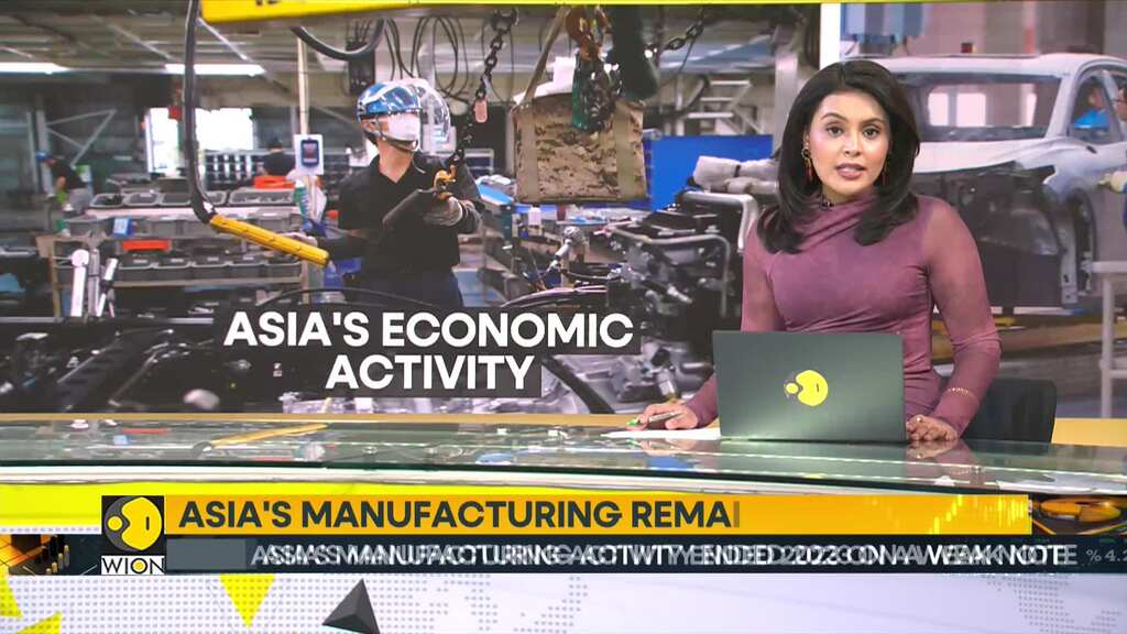 Asia's manufacturing activity ended 2023 on a weak note