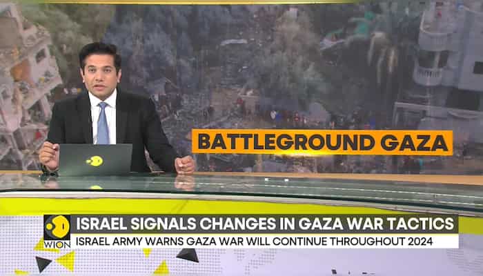 Israel signals changes in Gaza war tactics | Israel Army says war to continue through 2024