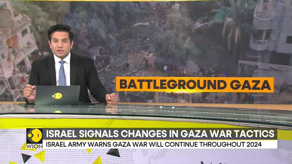 Israel signals changes in Gaza war tactics | Israel Army says war to continue through 2024