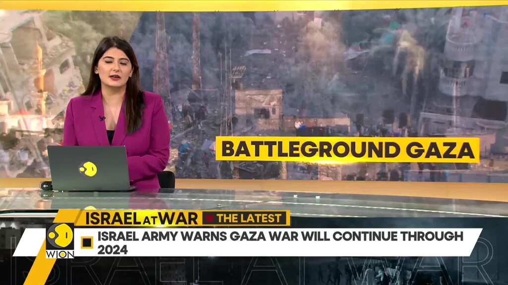 Israel-Hamas war: Israel army warns Gaza war will continue through 2024