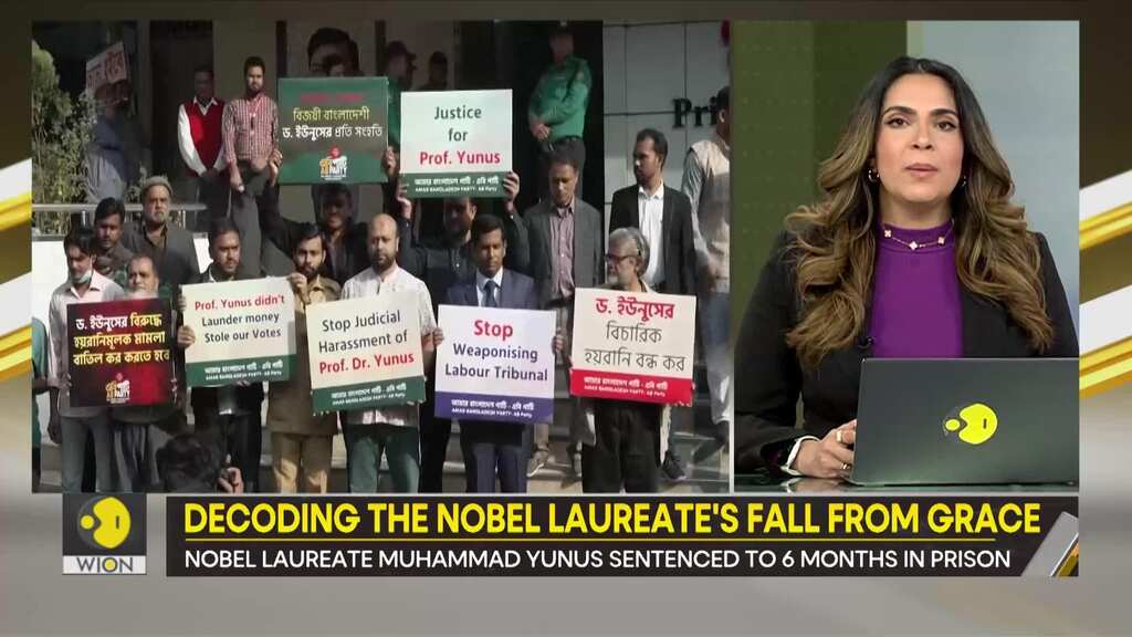 Gravitas: Nobel Laureate Muhammad Yunus sentenced to 6 months in prison