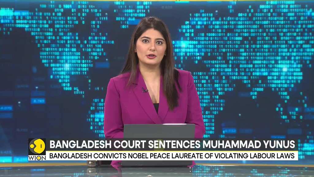 Banladesh court sentences Nobel Prize winner Muhammad Yunus to 6 months in jail | World News | WION