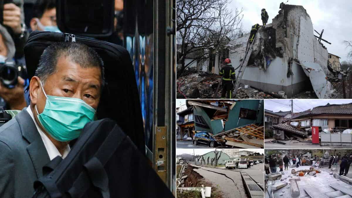 Morning news brief: Jimmy Lai pleads not guilty, Japan earthquake toll rises, and more Morning news brief: Jimmy Lai pleads not guilty, Japan earthquake toll rises, and more