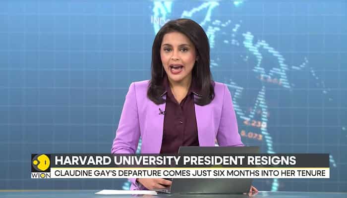 Harvard University President quits after plagiarism claims