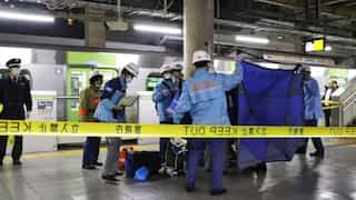 Knife-wielding woman stabs four on Tokyo train, three injured