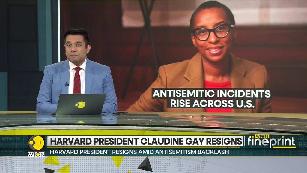 Harvard President Claudine Gay quits amid row over response on anti-semitism