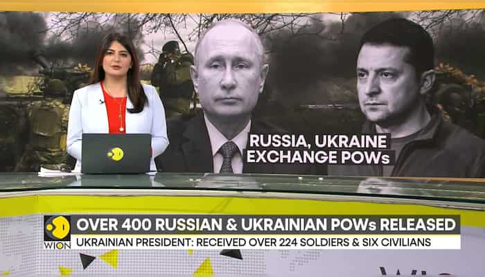 Russia and Ukraine release over 400 prisoners of war after UAE mediation