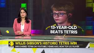 Gravitas | 13-YO gamer Willis Gibson shatters Tetris Record, beating AI-level gameplay