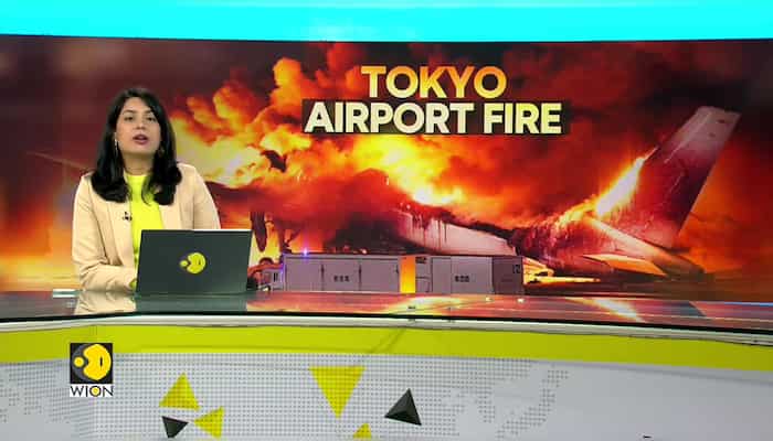 Tokyo Plane Fire Probe: Coastguard plane not cleared for take-off