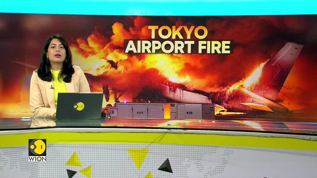 Tokyo Plane Fire Probe: Coastguard plane not cleared for take-off