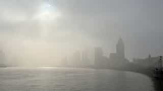 Chinese provinces warn of thick fog, dozens of Shanghai flights delayed