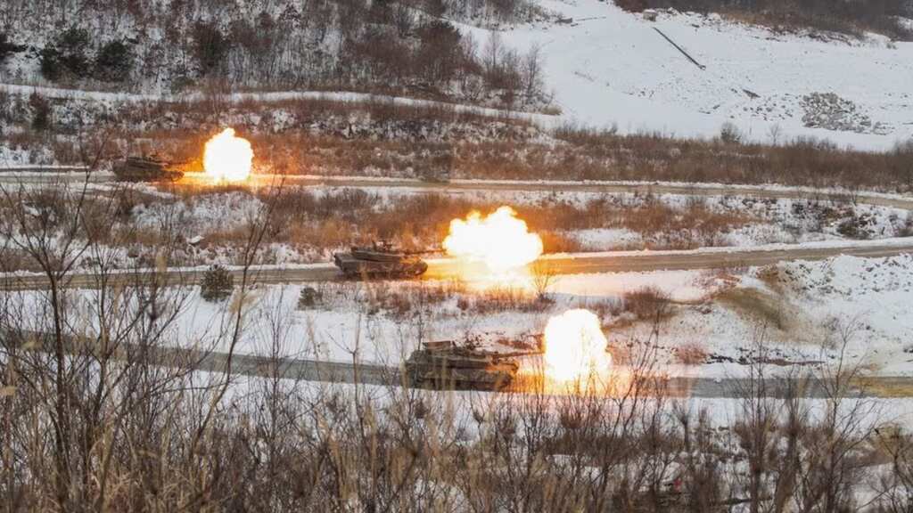 South Korea, US conduct week-long wargames near North Korea border