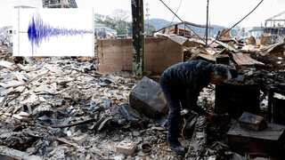 Japan earthquake was registered in several other countries within minutes, even Alaska